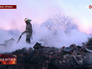 Пожарные устраняют последствия обстрела жилых кварталов Донецка Пожарные устраняют последствия обстрела жилых кварталов Донецка