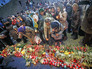 Возложение цветов к мемориалу памяти жертв Голодомора в Украине Возложение цветов к мемориалу памяти жертв Голодомора в Украине
