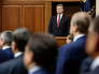 Президент Украины Петр Порошенко на заседании Верховной Рады Украины Президент Украины Петр Порошенко на заседании Верховной Рады Украины