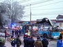 На месте взрыва в троллейбусе в Волгограде На месте взрыва в троллейбусе в Волгограде