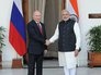 Премьер-министр Индии Нарендра Моди и президент России Владимир Путин Премьер-министр Индии Нарендра Моди и президент России Владимир Путин