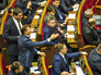 Олег Ляшко на заседании Верховной рады Украины Олег Ляшко на заседании Верховной рады Украины