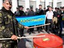 Участники пикета в поддержку закона о люстрации власти Участники пикета в поддержку закона о люстрации власти