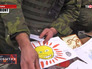 Ополченцы Донбасса получили детские письма Ополченцы Донбасса получили детские письма