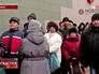 Очередь за социальными выплатами в Донбассе Очередь за социальными выплатами в Донбассе