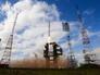 Ракета космического назначения легкого класса "Ангара-1.2ПП" во время старта на космодроме Плесецк Ракета космического назначения легкого класса "Ангара-1.2ПП" во время старта на космодроме Плесецк