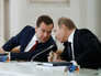 Президент РФ Владимир Путин и председатель правительства РФ Дмитрий Медведев Президент РФ Владимир Путин и председатель правительства РФ Дмитрий Медведев