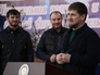 Глава Чеченской Республики Рамзан Кадыров на открытии Дома печати в Грозном Глава Чеченской Республики Рамзан Кадыров на открытии Дома печати в Грозном