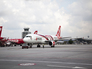 Самолет авиакомпании AirAsia Самолет авиакомпании AirAsia