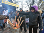 Митинг у здания Верховной рады Украины Митинг у здания Верховной рады Украины