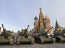 Танки Т-34 на Красной площади Танки Т-34 на Красной площади