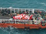 Хвостовая часть разбившегося лайнера AirAsia Хвостовая часть разбившегося лайнера AirAsia