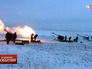 Украинская артиллерия ведет обстрел Украинская артиллерия ведет обстрел