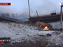 Последствия артобстрела в Донецке Последствия артобстрела в Донецке