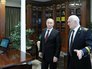 Президент России Владимир Путин и ректор Горного университета Санкт-Питербурга Владимиром Литвиненко Президент России Владимир Путин и ректор Горного университета Санкт-Питербурга Владимиром Литвиненко
