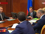 Дмитрий Медведев на заседании правительства РФ Дмитрий Медведев на заседании правительства РФ
