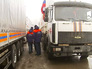 Колонна МЧС России с гуманитарной помощью для Донбасса Колонна МЧС России с гуманитарной помощью для Донбасса