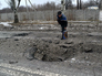 Результат артобстрела жилых кварталов Донецка Результат артобстрела жилых кварталов Донецка