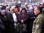 Митинг матерей против мобилизации в Краматорске Митинг матерей против мобилизации в Краматорске