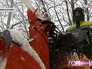 Чистка территории в парке "Останкино" Чистка территории в парке "Останкино"