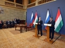 Президент РФ Владимир Путин во время встречи с премьер-министром Венгрии Виктором Орбаном. Президент РФ Владимир Путин во время встречи с премьер-министром Венгрии Виктором Орбаном.