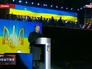 Президент Украины Петр Порошенко выступает на Майдане Президент Украины Петр Порошенко выступает на Майдане