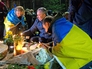 Траурные мероприятия по погибшим на Майдане в Киеве Траурные мероприятия по погибшим на Майдане в Киеве