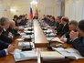 Президент России Владимир Путин проводит заседание Президент России Владимир Путин проводит заседание