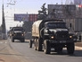 Колонна военной техники ополчения ДНР Колонна военной техники ополчения ДНР