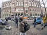 Митинг у здания Нацбанка Украины Митинг у здания Нацбанка Украины