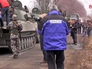 Представители ОБСЕ и военная техника народного ополчения ДНР Представители ОБСЕ и военная техника народного ополчения ДНР