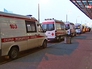 Машины скорой помощи в аэропорту "Внуково" Машины скорой помощи в аэропорту "Внуково"