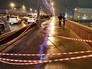Оцепление на месте убийства политика Бориса Немцова Оцепление на месте убийства политика Бориса Немцова