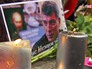 Траурный портрет погибшего Бориса Немцова Траурный портрет погибшего Бориса Немцова
