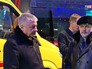 Владимир Колокольцев и Анатолий Якунин на месте убийства политика Бориса Немцова Владимир Колокольцев и Анатолий Якунин на месте убийства политика Бориса Немцова