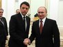 Владимир Путин и Маттео Ренци в Кремле Владимир Путин и Маттео Ренци в Кремле