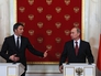 Президент России Владимир Путин и премьер-министр Италии Маттео Ренци Президент России Владимир Путин и премьер-министр Италии Маттео Ренци