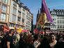 Митингующие во Франкфурте-на-Майне Митингующие во Франкфурте-на-Майне