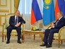 Президент России Владимир Путин и президент Казахстана Нурсултан Назарбаев Президент России Владимир Путин и президент Казахстана Нурсултан Назарбаев