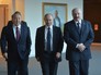 Президент России Владимир Путин, президент Белоруссии Александр Лукашенко и президент Казахстана Нурсултан Назарбаев Президент России Владимир Путин, президент Белоруссии Александр Лукашенко и президент Казахстана Нурсултан Назарбаев