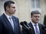 Петр Порошенко и Виталий Кличко Петр Порошенко и Виталий Кличко