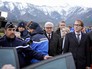Франк-Вальтер Штайнмайер прибыл к месту крушения Airbus A320 авиакомпании Germanwings во Франции Франк-Вальтер Штайнмайер прибыл к месту крушения Airbus A320 авиакомпании Germanwings во Франции
