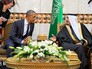 Президент США Барак Обама и и король Саудовской Аравии Салман ибн Абдул-Азиз Аль Сауд Президент США Барак Обама и и король Саудовской Аравии Салман ибн Абдул-Азиз Аль Сауд