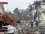 Последствия артобстрела в Донецке Последствия артобстрела в Донецке
