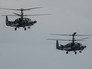 Вертолеты Ка-52 "Аллигатор" во время прибытия на аэродром "Кубинка" Вертолеты Ка-52 "Аллигатор" во время прибытия на аэродром "Кубинка"