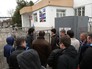 Призывники у сборного призывного пункта Призывники у сборного призывного пункта