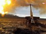 Украинская артиллерия ведет обстрел в Донбассе Украинская артиллерия ведет обстрел в Донбассе