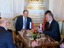 Глава МИД России Сергей Лавров и президент Словакии Андрей Киска Глава МИД России Сергей Лавров и президент Словакии Андрей Киска