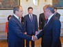 Глава МИД России Сергей Лавров и президент Словакии Андрей Киска Глава МИД России Сергей Лавров и президент Словакии Андрей Киска