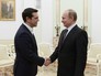Президент России Владимир Путин и премьер-министр Греции Алексис Ципрас Президент России Владимир Путин и премьер-министр Греции Алексис Ципрас